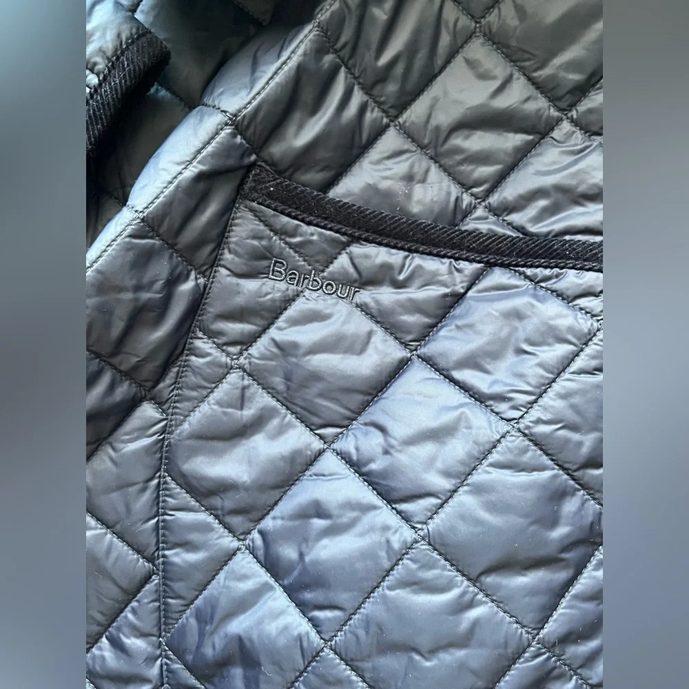 Barbour Tartan
Men's Quilted Navy Jacket - Picture 11 of 11